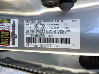 2026 Toyota Tundra Limited