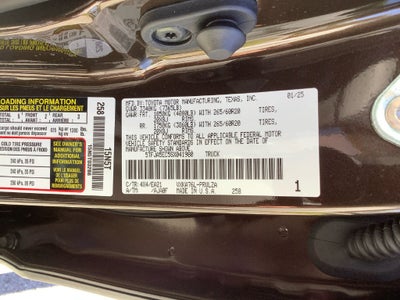 2025 Toyota Tundra Limited
