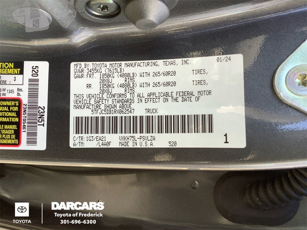 2024 Toyota Tundra Hybrid Limited