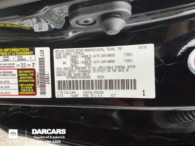 2025 Toyota Tundra 1794