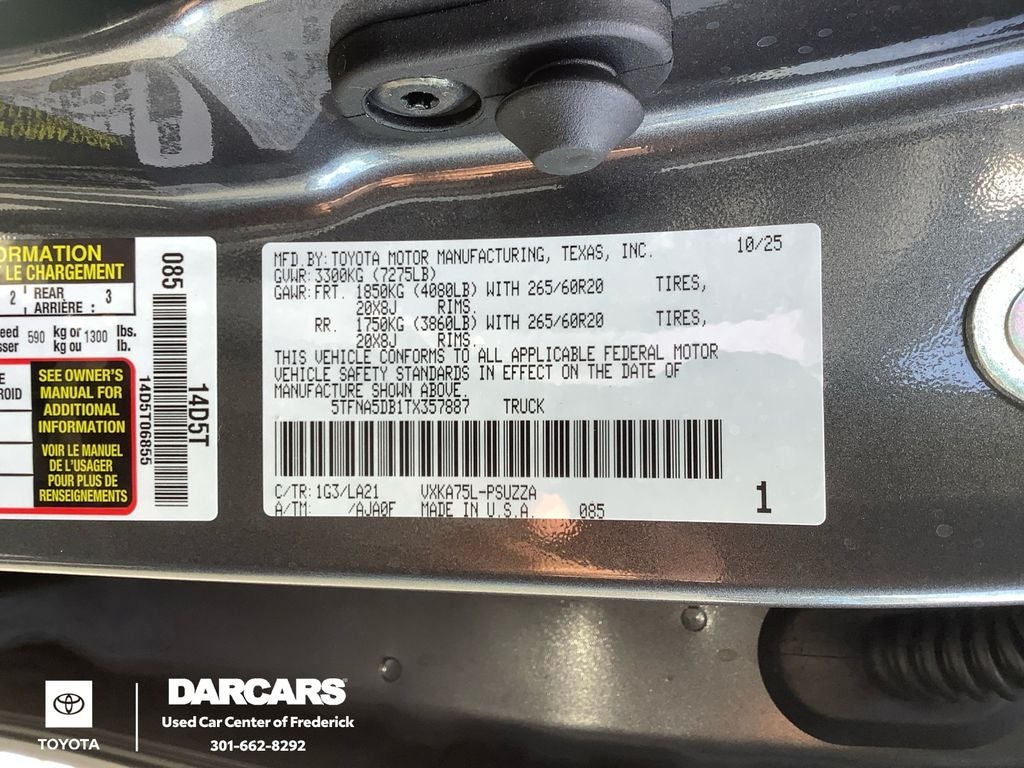 2026 Toyota Tundra Platinum
