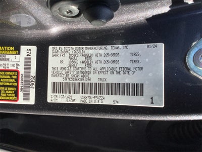 2024 Toyota Tundra Hybrid Platinum