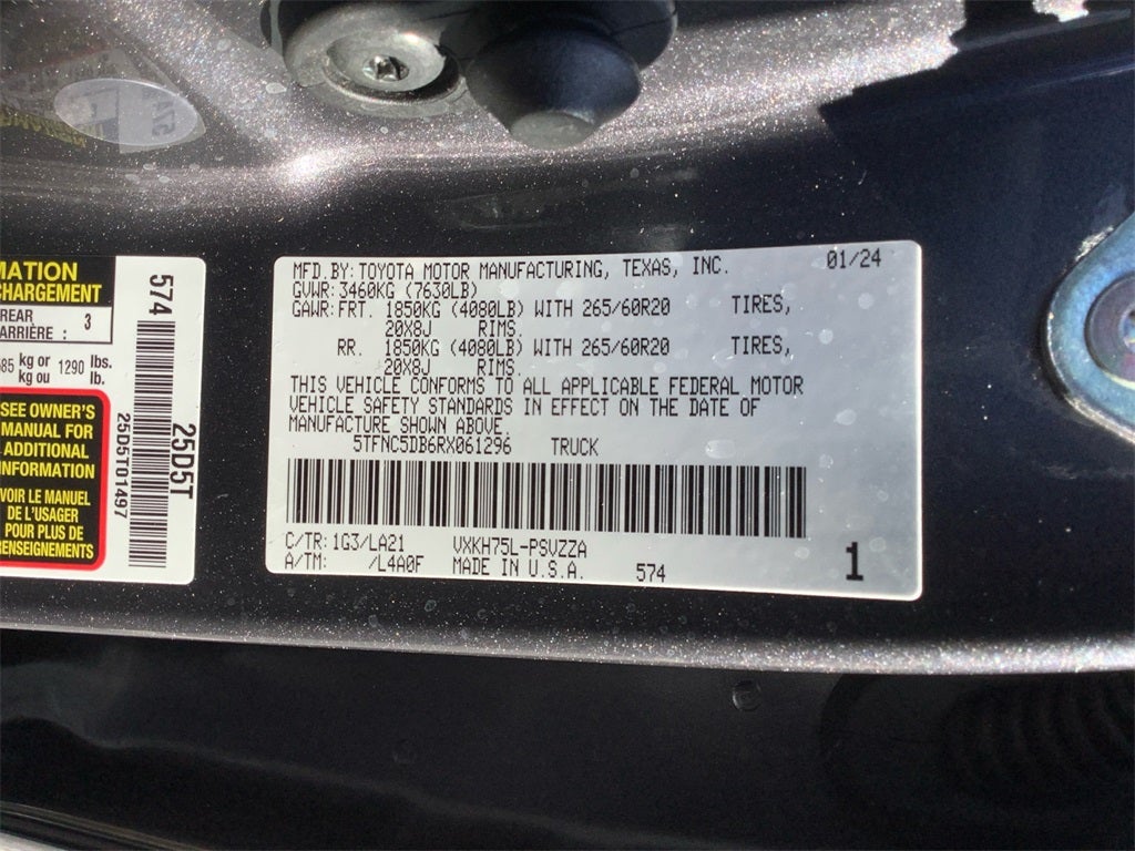 2024 Toyota Tundra Hybrid Platinum