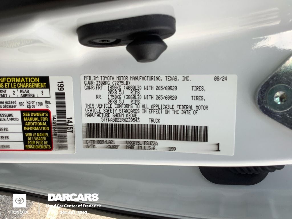 2024 Toyota Tundra Platinum