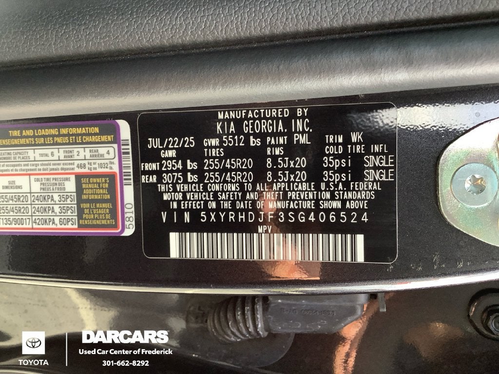 2025 Kia Sorento X-Line EX