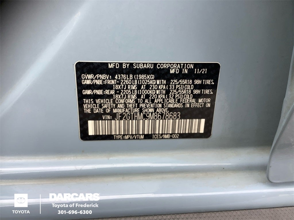 2021 Subaru Crosstrek Limited