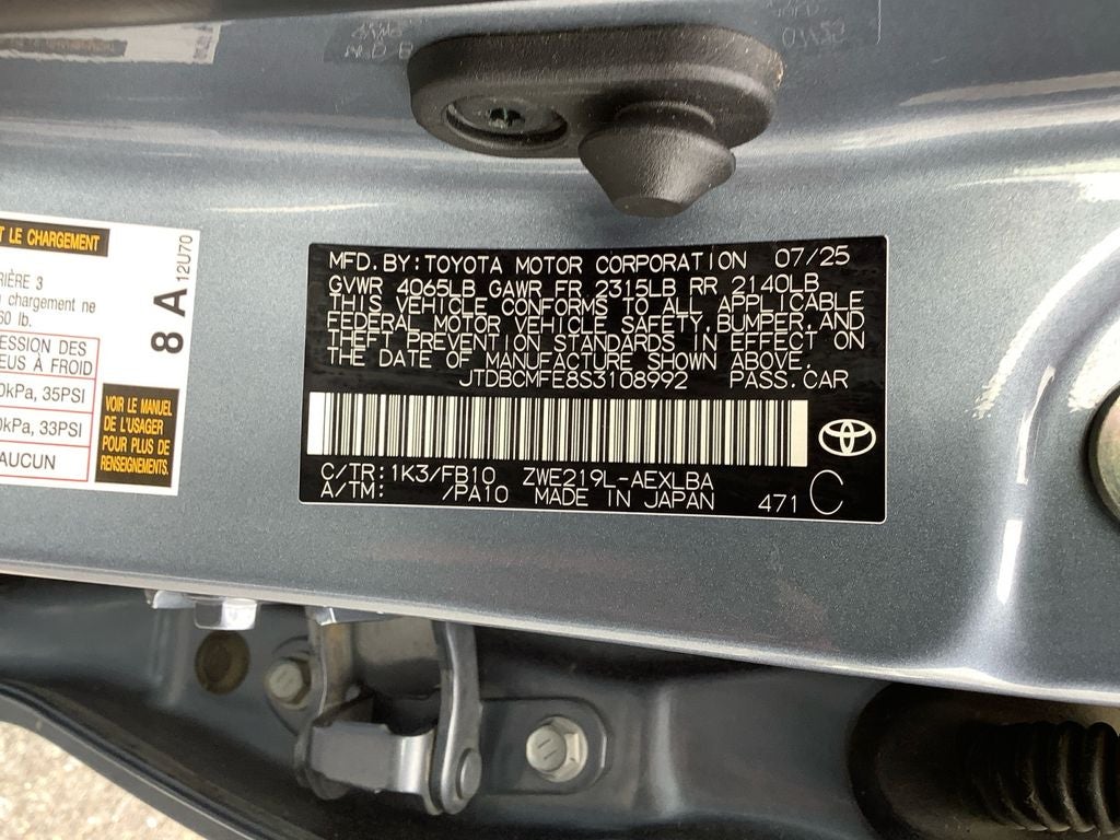 2025 Toyota Corolla Hybrid LE