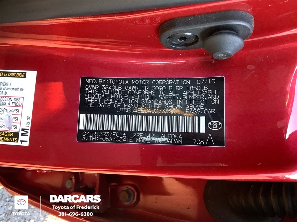 2010 Toyota Corolla LE