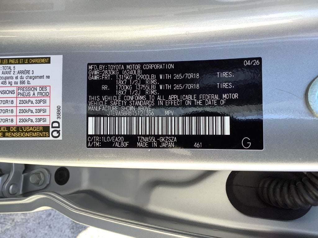 2026 Toyota 4Runner TRD Off-Road Premium
