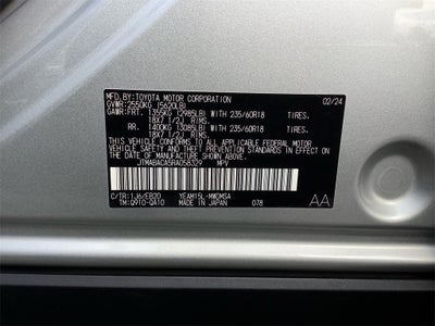 2024 Toyota bZ4X XLE PREMIUM PLUS PKG 1 OWNER