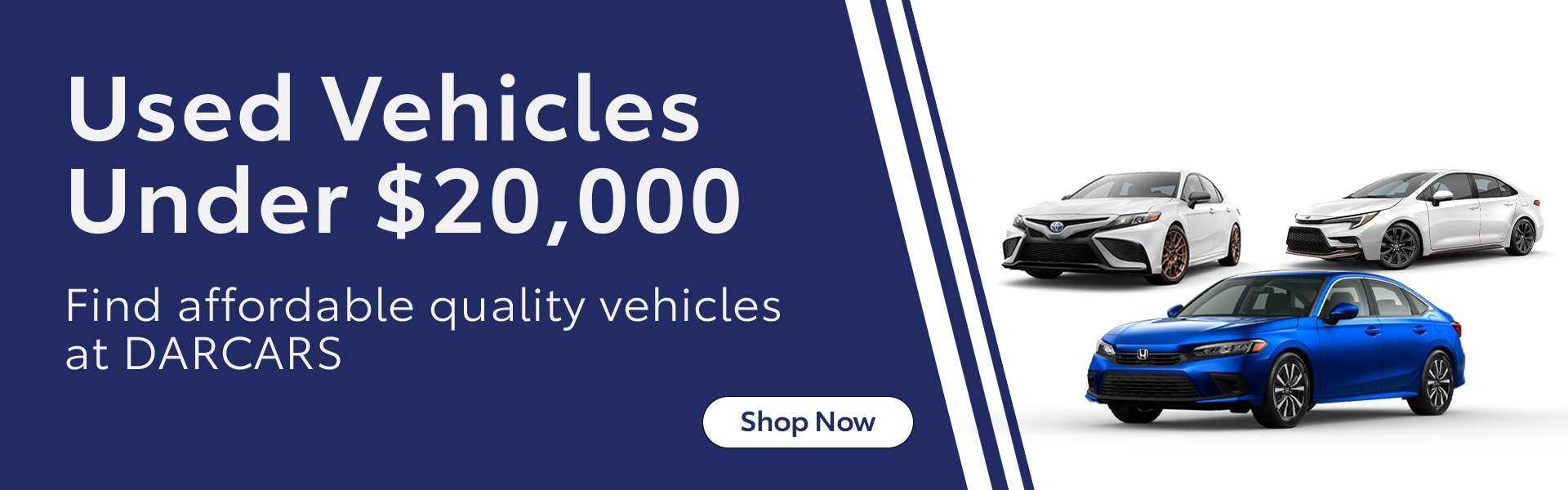 Used Vehicles Under $20,000